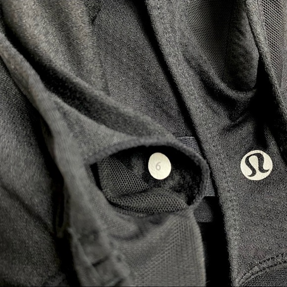 LULULEMON Get Fit Tank Cross Strap Back Top in  Black - Picture 5 of 9